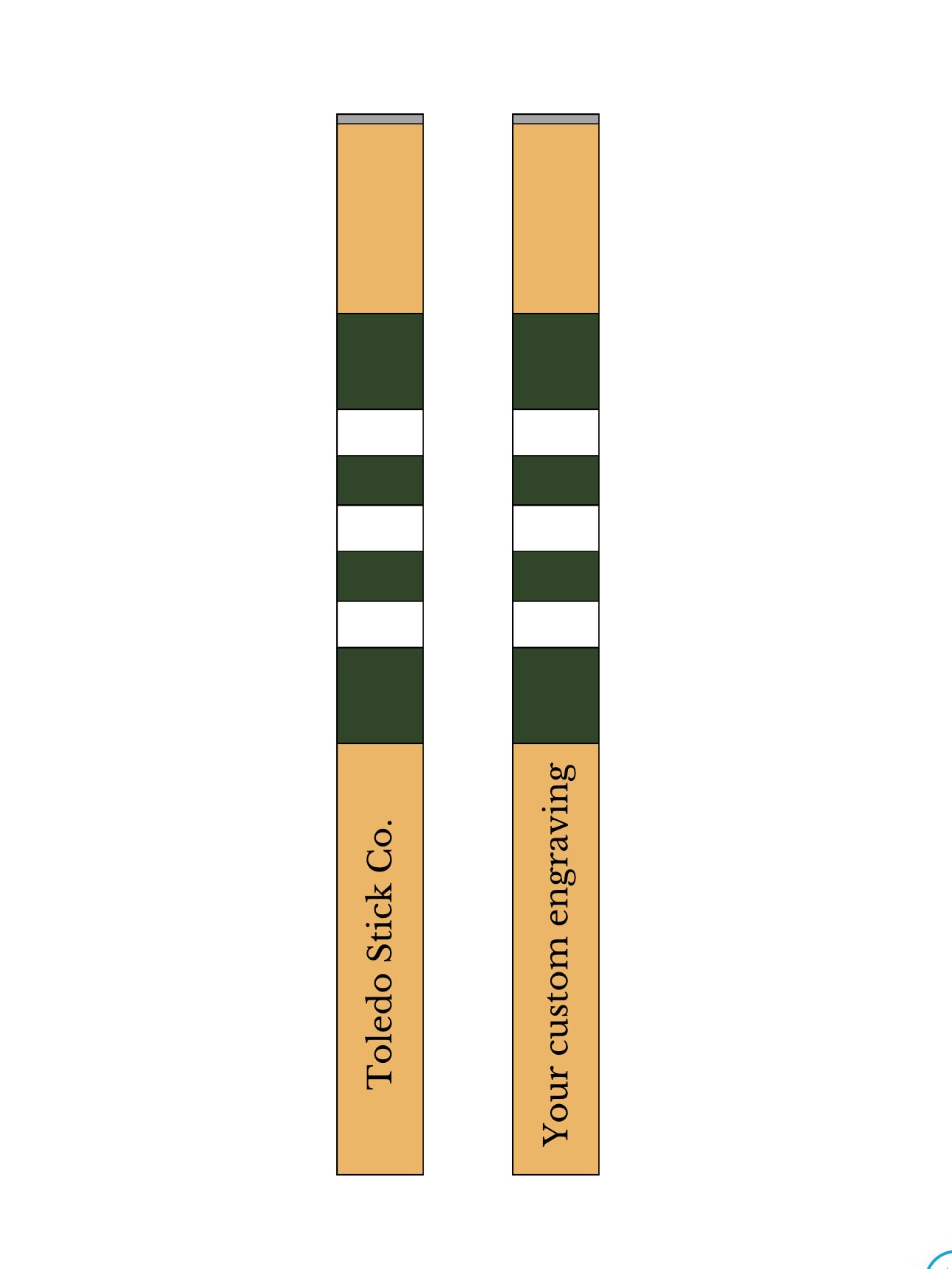 Augusta (Dark Green / White)