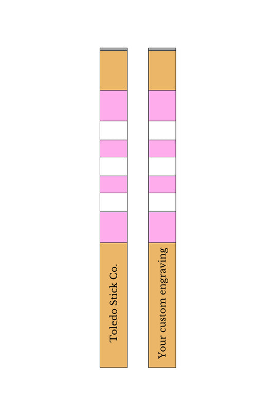 Alignment Stick Vector Toledo Stick Company | Premium handcrafted alignment sticks